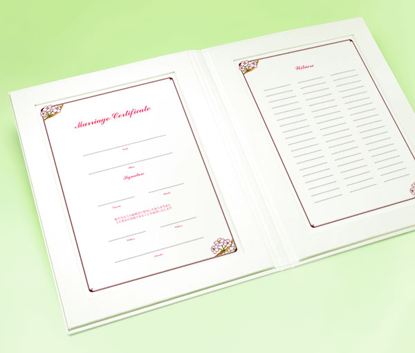 結婚証明書